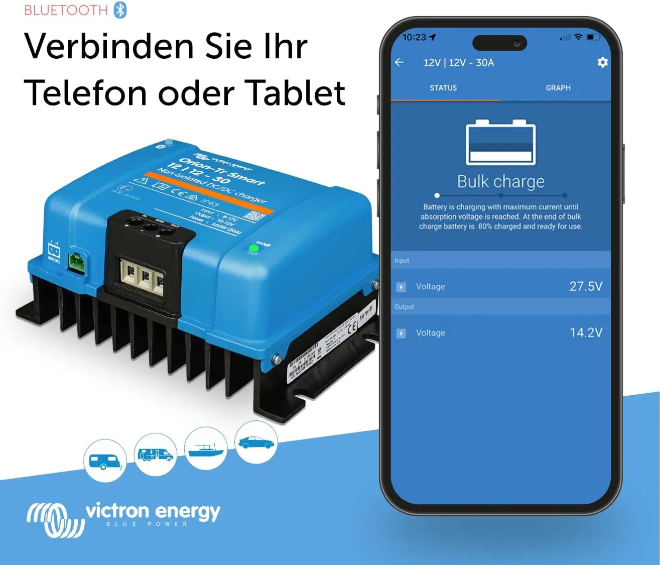 Victron Energy Orion-Tr Smart DC-DC Ladebooster (Bluetooth)