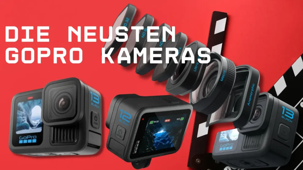 die neusten GoPro Kameras