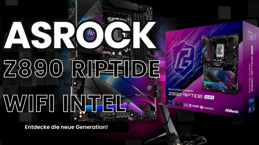 ASRock Z890 Riptide WiFi Intel Mainboard