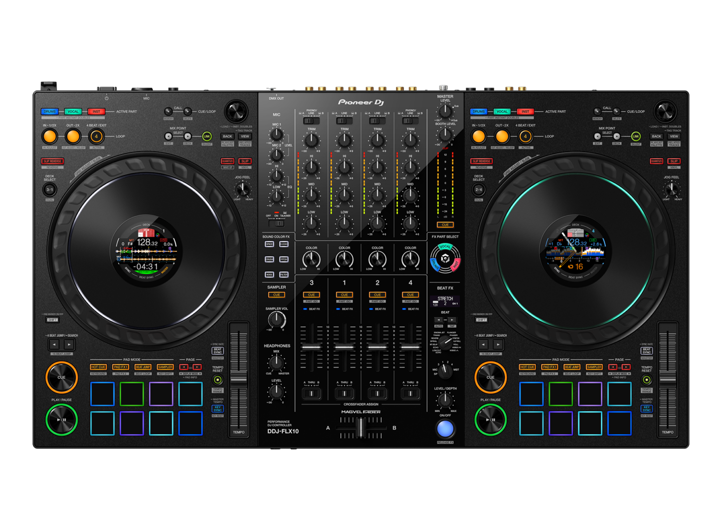 Pioneer DDJ-FLX10 Controller_top