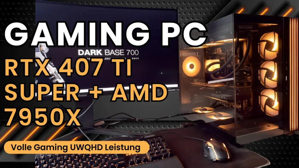 Gaming Setup RTX 4070 Ti Super + AMD 7950X