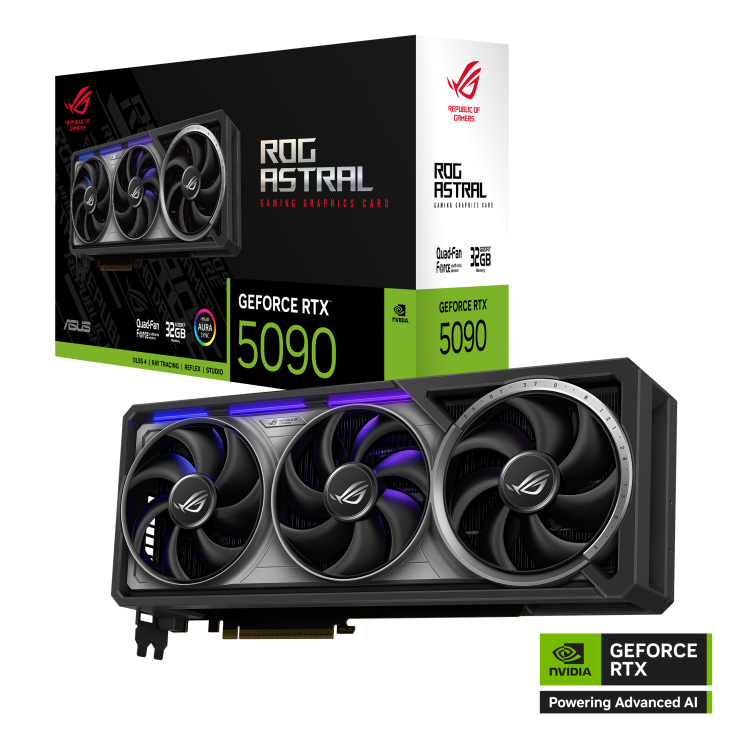 ASUS ROG Astral GeForce RTX 5090 32GB GDDR7 2