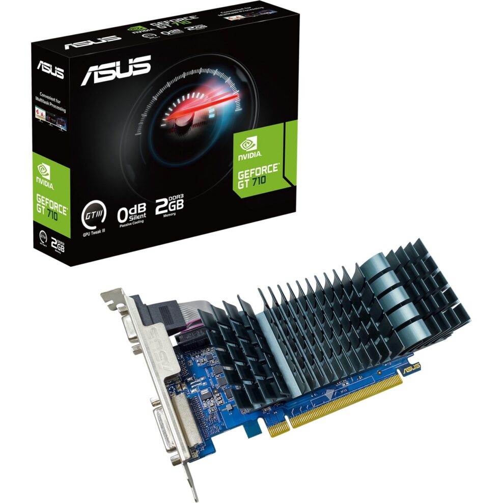 Asus GeForce GT 710-1-SL-BRK-EVO, Grafikkarte - 90YV0I70-M0NA00 broschisblog