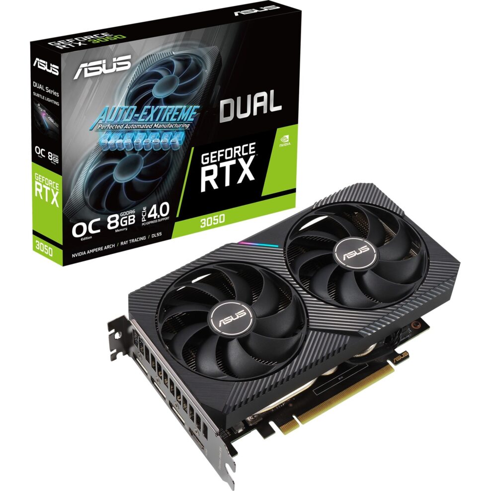 Asus GeForce RTX 3050 DUAL OC, Grafikkarte - 90YV0HH0-M0NA00 broschisblog