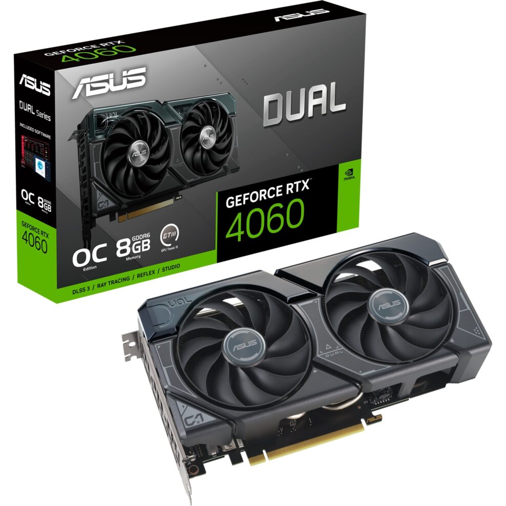 Asus GeForce RTX 4060 DUAL OC, Grafikkarte - 90YV0JC0-M0NA00 broschisblog