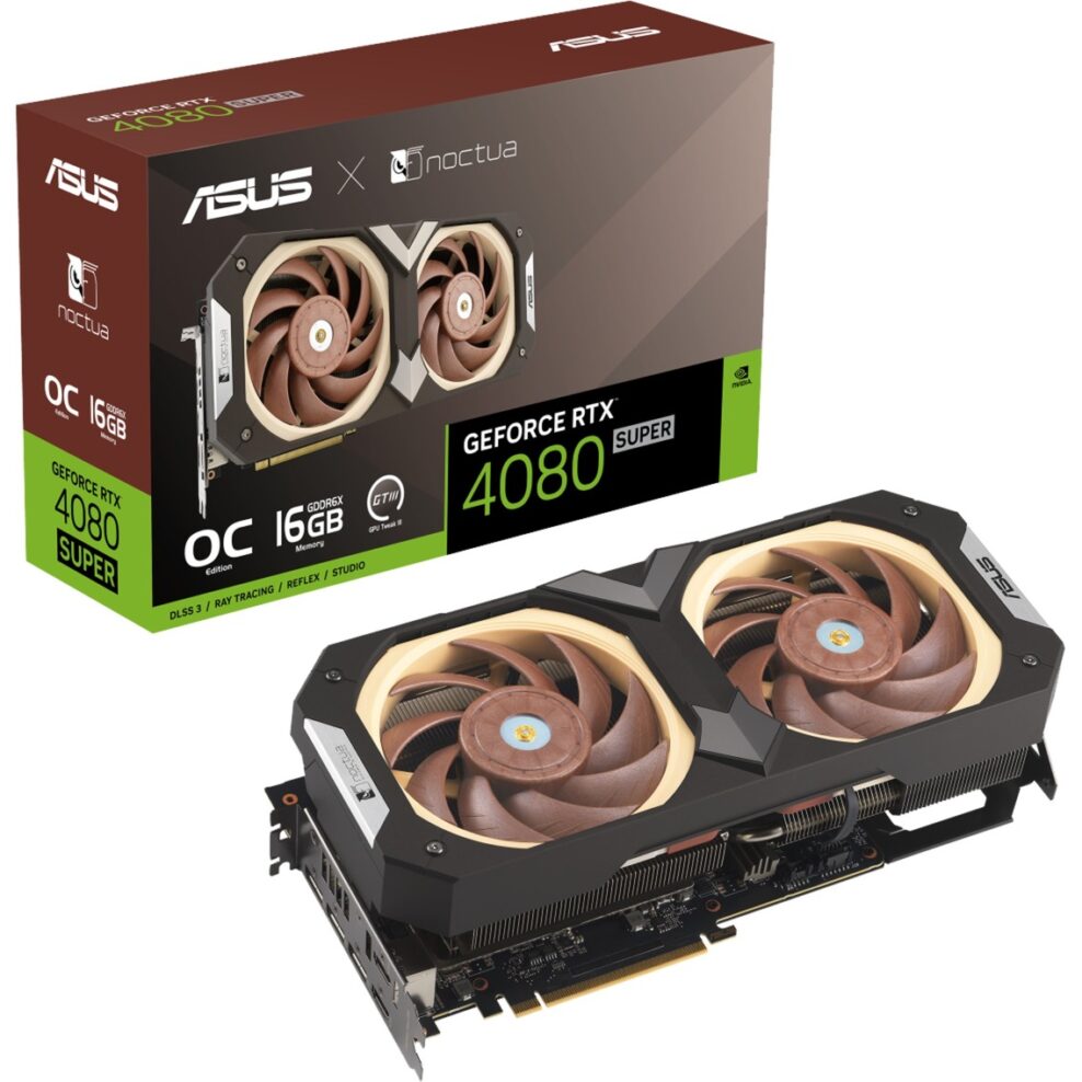 Asus GeForce RTX 4080 SUPER NOCTUA OC Edition, Grafikkarte - 90YV0KA2-M0NA00 broschisblog