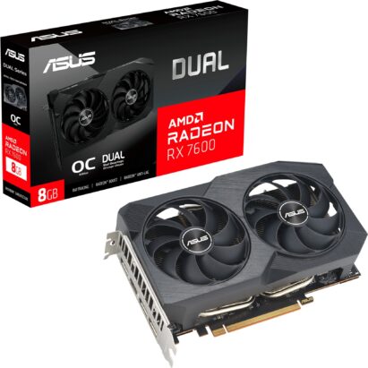 Asus Radeon RX 7600 DUAL OC V2, Grafikkarte - 90YV0IH2-M0NA00 broschisblog