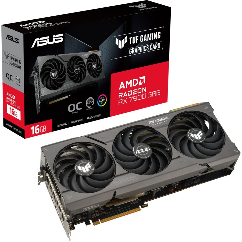 Asus Radeon RX 7900 GRE TUF GAMING OC Edition, Grafikkarte - 90YV0J91-M0NA00 broschisblog