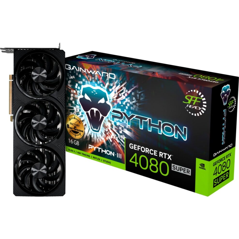 Gainward GeForce RTX 4080 SUPER Python III OC, Grafikkarte - 4809 broschisblog