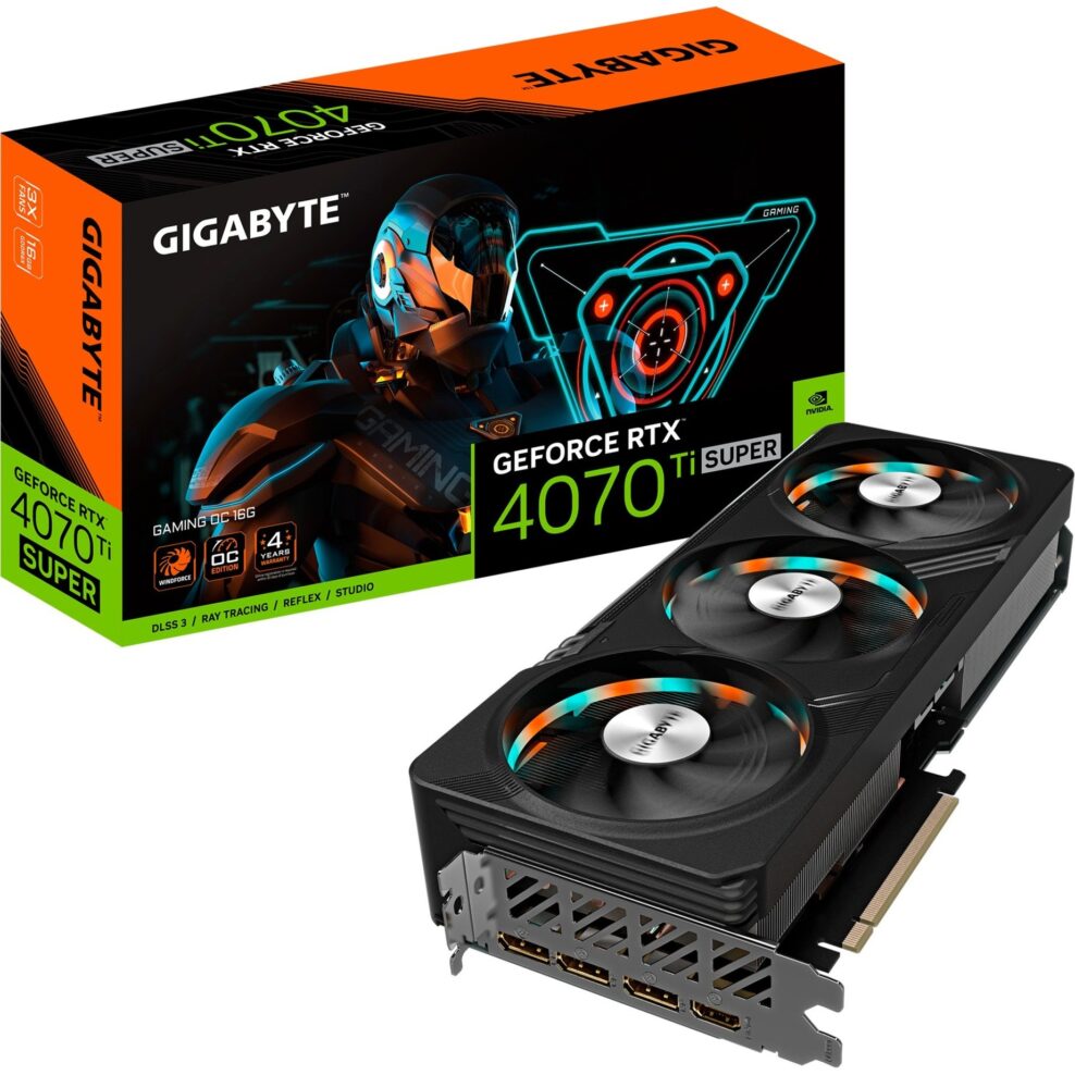 Gigabyte GeForce RTX 4070 Ti SUPER GAMING OC 16G, Grafikkarte - GV-N407TSGAMING OC-16GD broschisblog