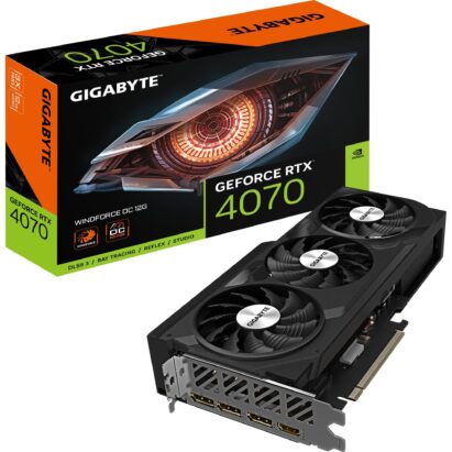 Gigabyte GeForce RTX 4070 WINDFORCE X3 OC, Grafikkarte - GV-N4070WF3OC-12GD broschisblog