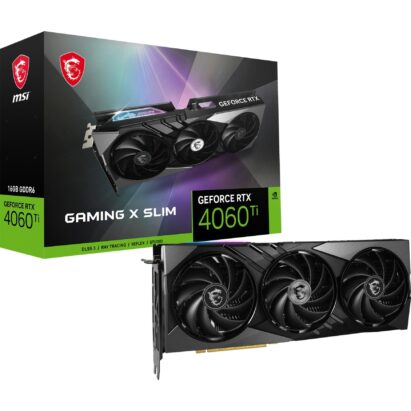 MSI GeForce RTX 4060 Ti GAMING X SLIM 16G, Grafikkarte - V517-002R broschisblog