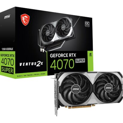 MSI GeForce RTX 4070 SUPER 12G VENTUS 2X OC, Grafikkarte - V513-641R broschisblog