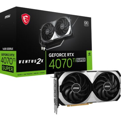 MSI GeForce RTX 4070 Ti SUPER 16G VENTUS 2X OC, Grafikkarte - V513-615R broschisblog