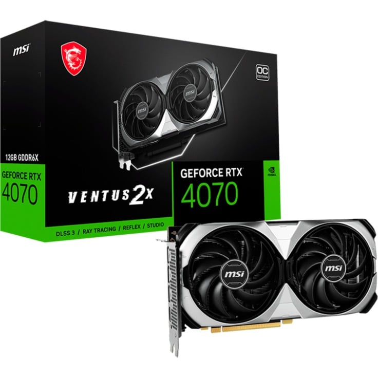 MSI GeForce RTX 4070 VENTUS 2X E OC, Grafikkarte - V513-432R broschisblog