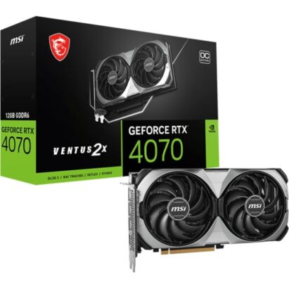 MSI GeForce RTX 4070 VENTUS 2X E1 OC, Grafikkarte - V512-018R broschisblog