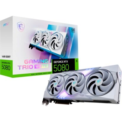 MSI GeForce RTX 5080 GAMING TRIO OC WHITE, Grafikkarte - V531-045R broschisblog