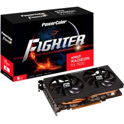 Powercolor Radeon RX 7600 Fighter 8GB, Grafikkarte - RX7600 8G-F broschisblog