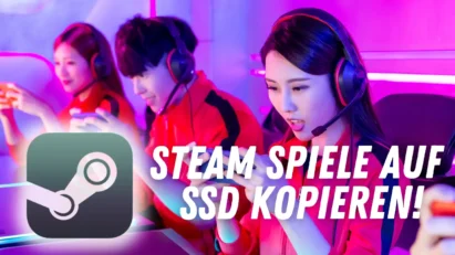 STEAM Spiele verschieben SSD