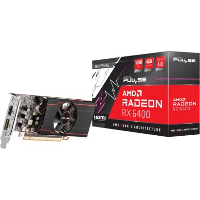 Sapphire Radeon RX 6400 PULSE GAMING, Grafikkarte - 11315-01-20G broschisblog