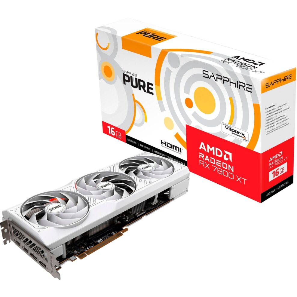 Sapphire Radeon RX 7800 XT PURE GAMING OC 16G, Grafikkarte - 11330-03-20G broschisblog