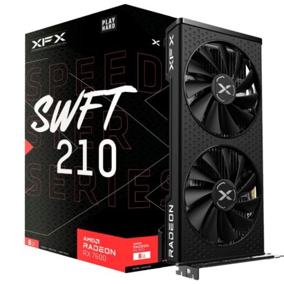 XFX Radeon RX 7600 SPEEDSTER SWFT210 CORE, Grafikkarte - RX-76PSWFTFY broschisblog