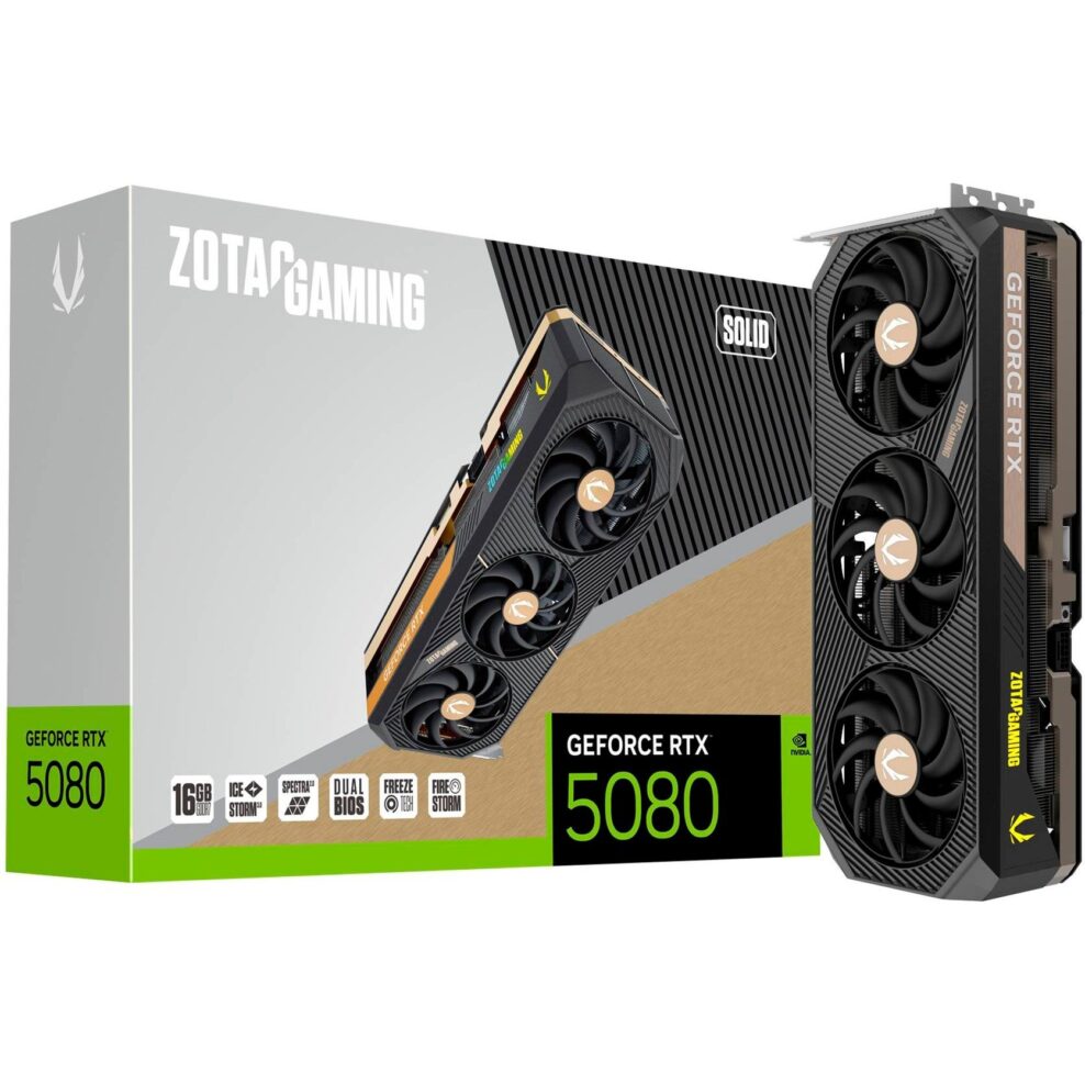 ZOTAC GeForce RTX 5080 SOLID, Grafikkarte - ZT-B50800D-10P broschisblog