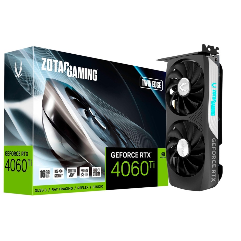 Zotac GeForce RTX 4060 Ti 16GB Twin Edge OC, Grafikkarte - ZT-D40620E-10M broschisblog