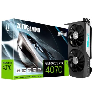 Zotac GeForce RTX 4070 Twin Edge, Grafikkarte - ZT-D40700E-10M broschisblog