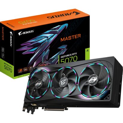 Gigabyte GeForce RTX 5070 AORUS Master, Grafikkarte - GV-N5070AORUS M-12GD broschisblog