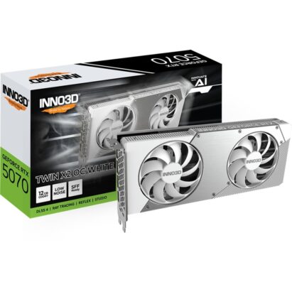 Inno3d GeForce RTX 5070 TWIN X2 OC white, Grafikkarte - N50702-12D7X-195064W broschisblog