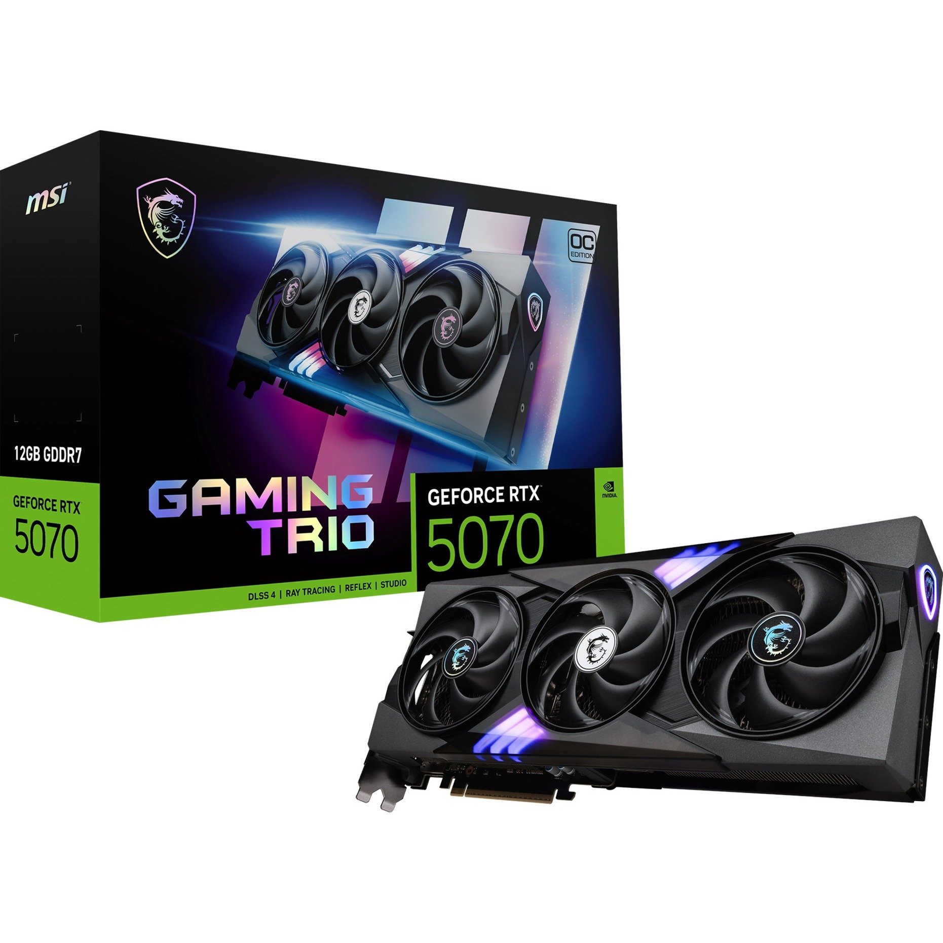 MSI GeForce RTX 5070 12G GAMING TRIO OC, Grafikkarte - V532-019R broschisblog