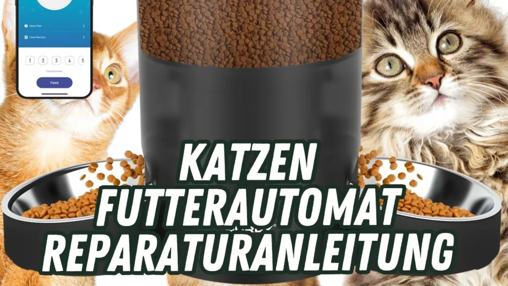 Katzen Futterautomat Reparaturanleitung