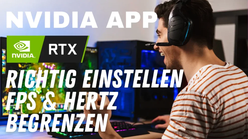 NVIDIA App richtig einstellen Strom sparen