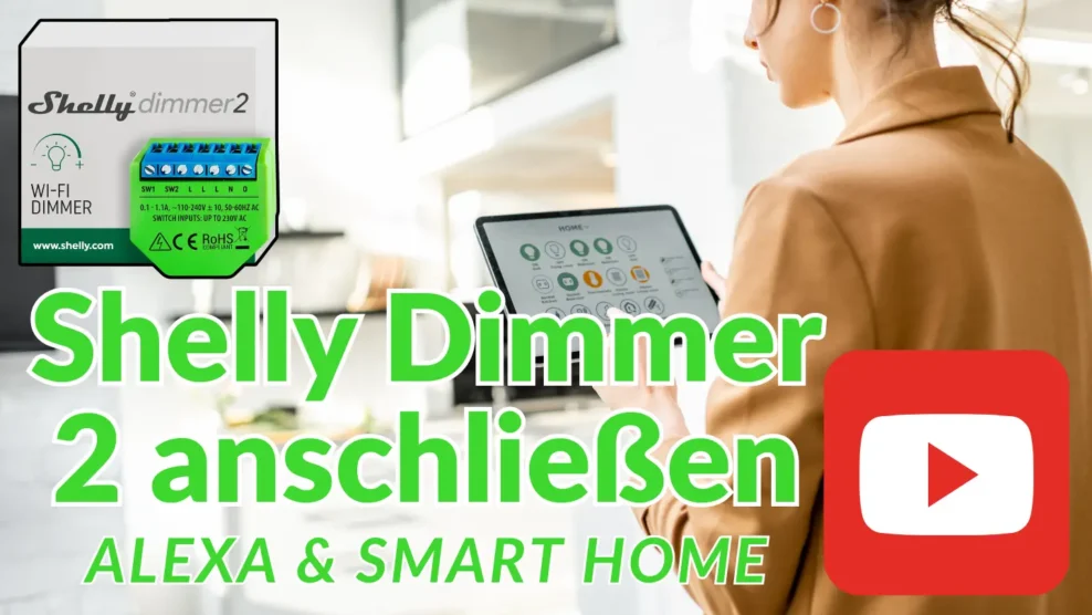 Shelly Dimmer 2 anschließen