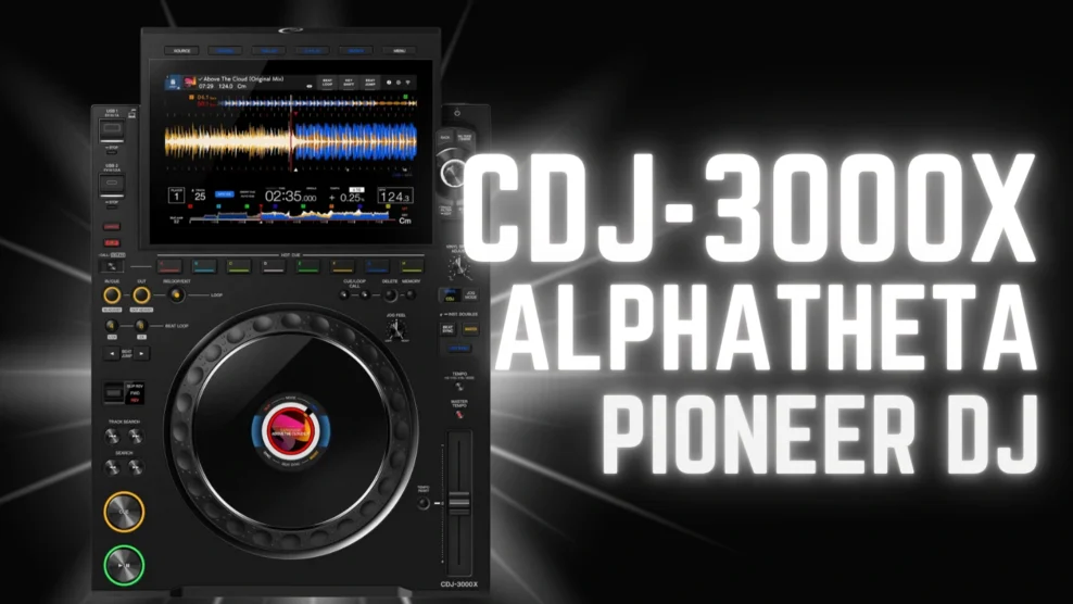 AlphaTheta CDJ-3000X DJ Controller
