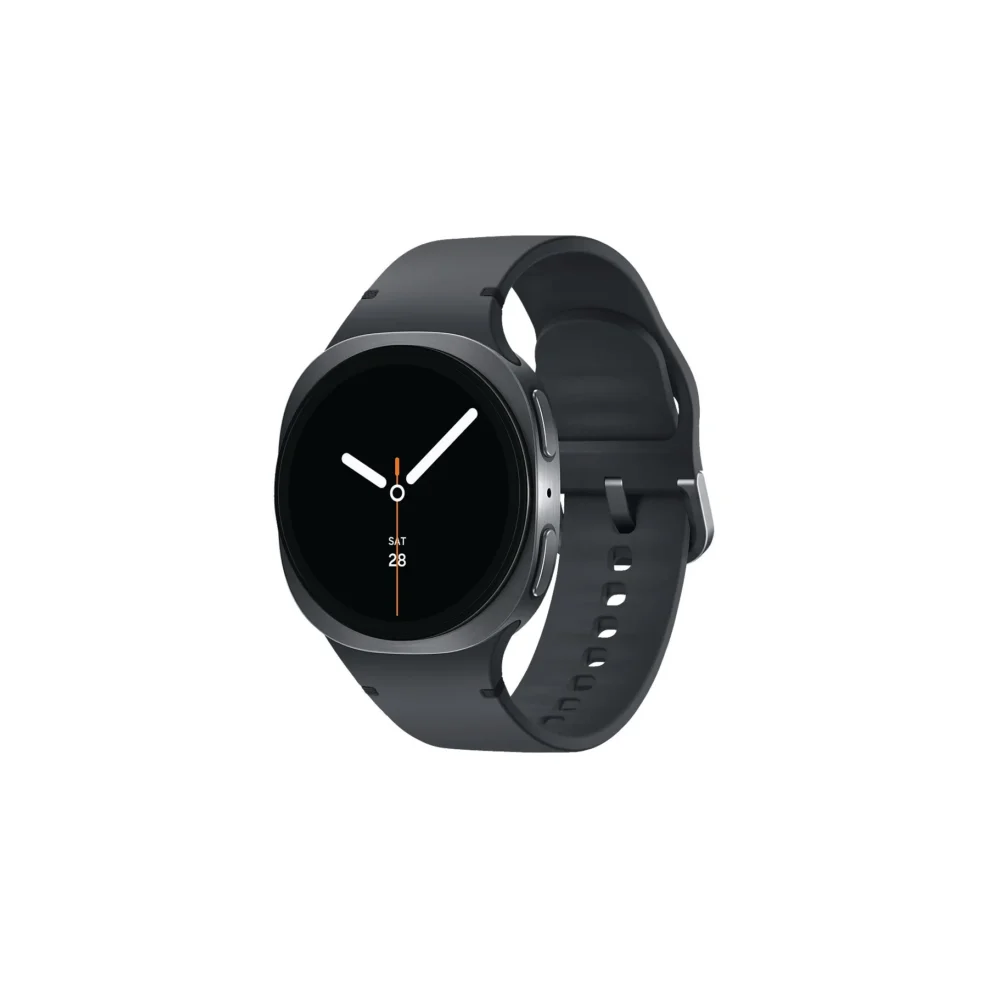 SAMSUNG Galaxy Watch 8 40 mm Smartwatch Kautschuk, 130-180 mm, Graphite