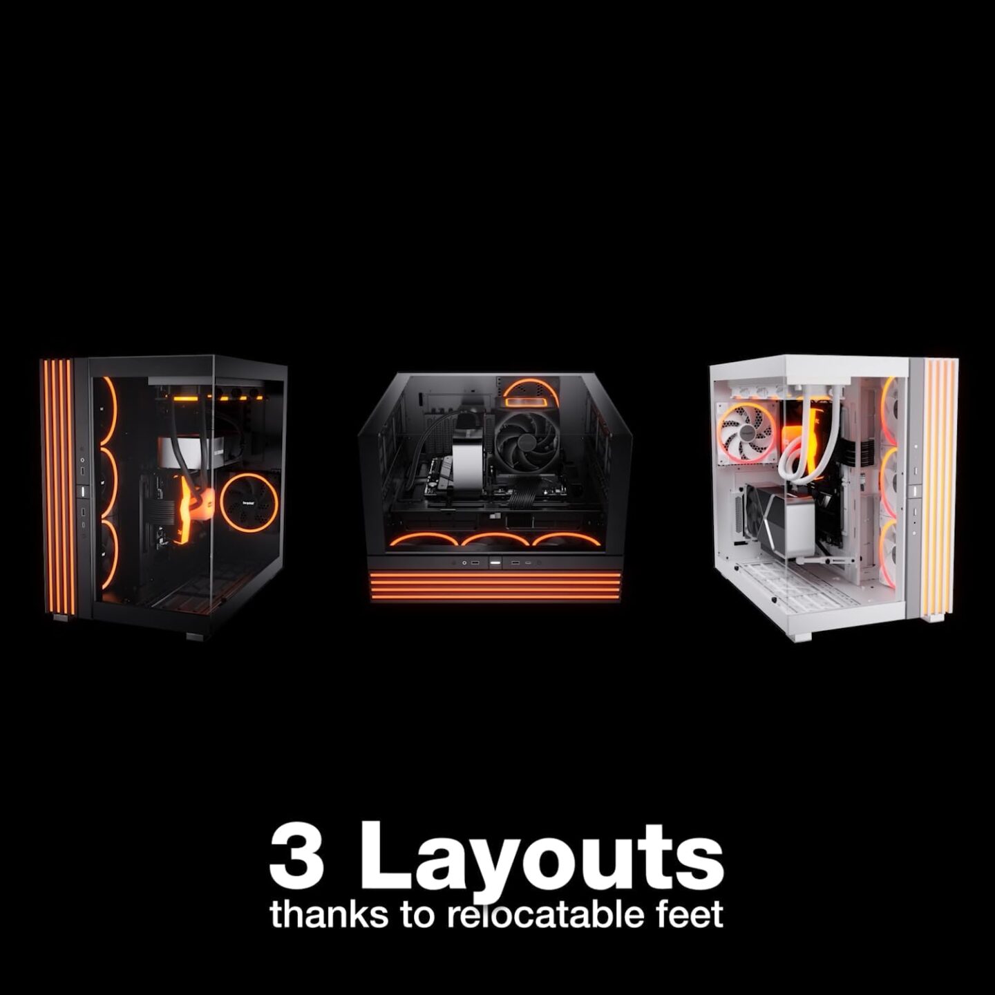 be quiet! Light Base 900 FX layouts