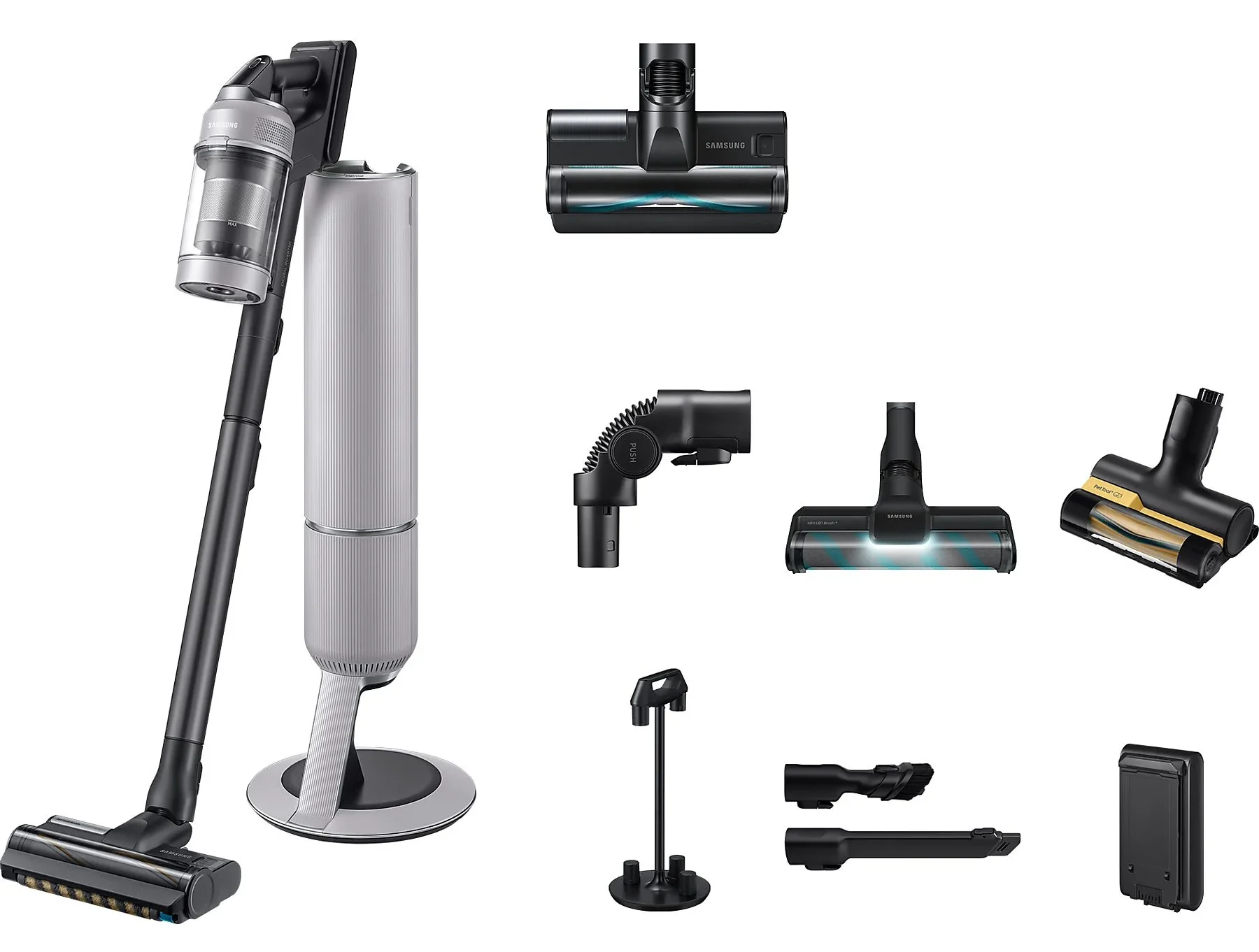 SAMSUNG VS80F28EFP:WD Stielsauger Zubehör