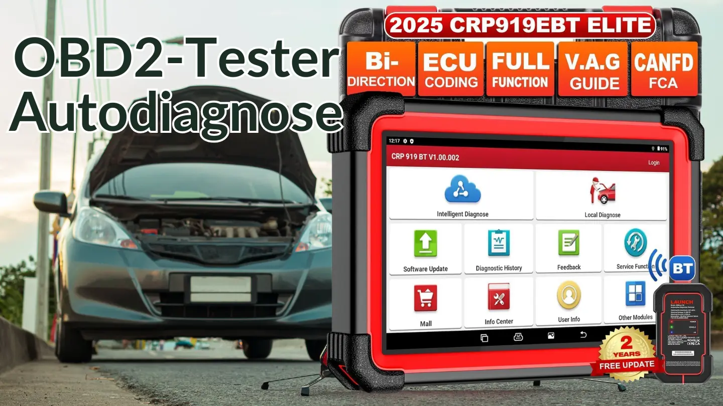 Autodiagnose Tester OBD2