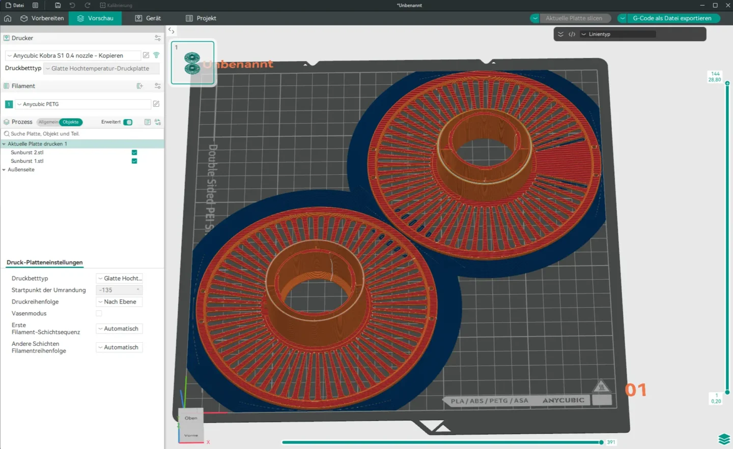 Filament Leerspule – kostenlose 3D-Druck Vorlage zum Selberdrucken