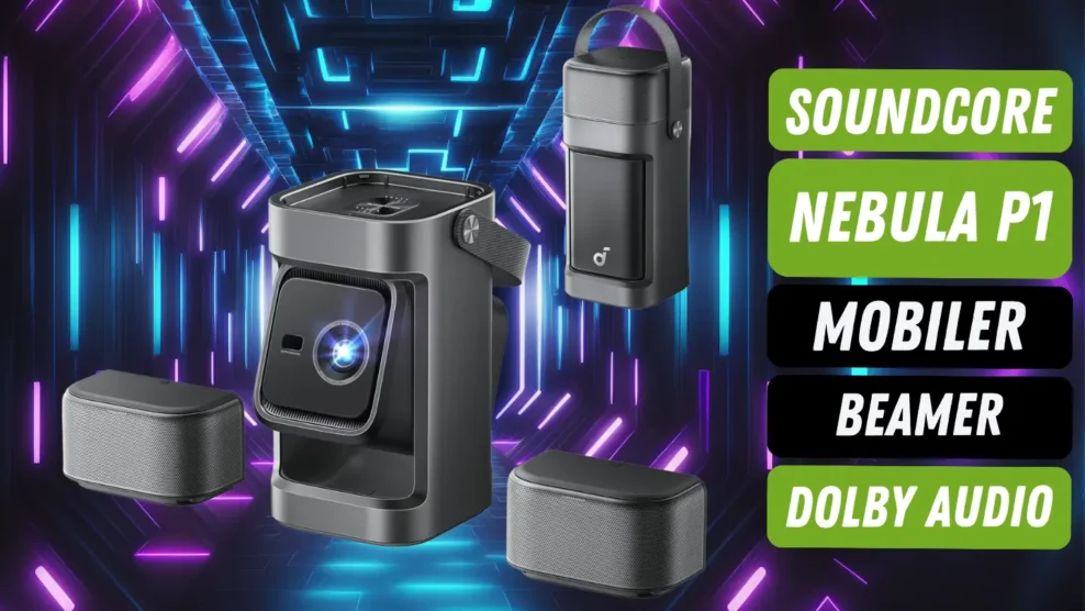 Mini Beamer Akku Nebula P1