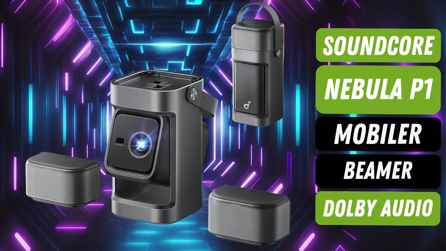 Mini Beamer Akku Nebula P1